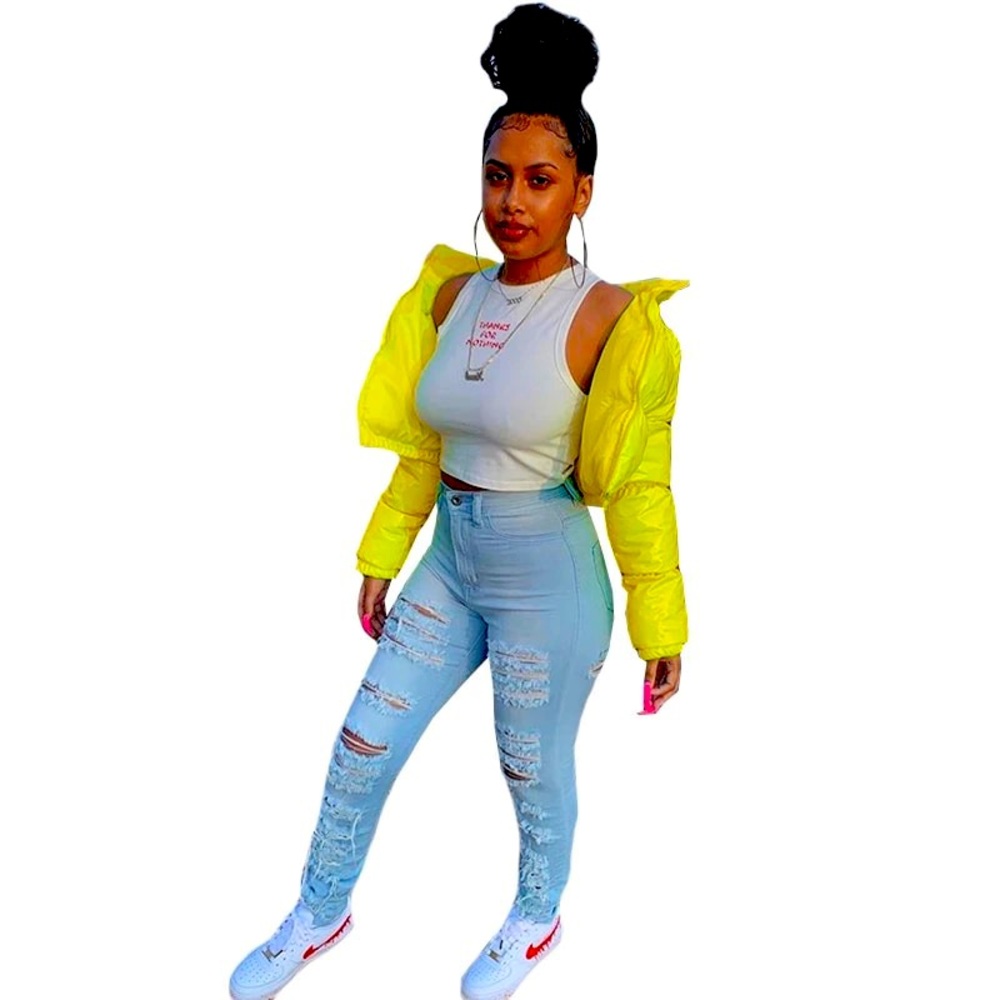 Puffer bubble coat